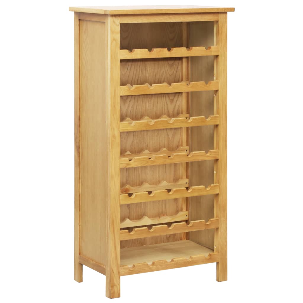 Wine Cabinet &quot;X.6&quot;X43.3&quot; Solid Oak Wood