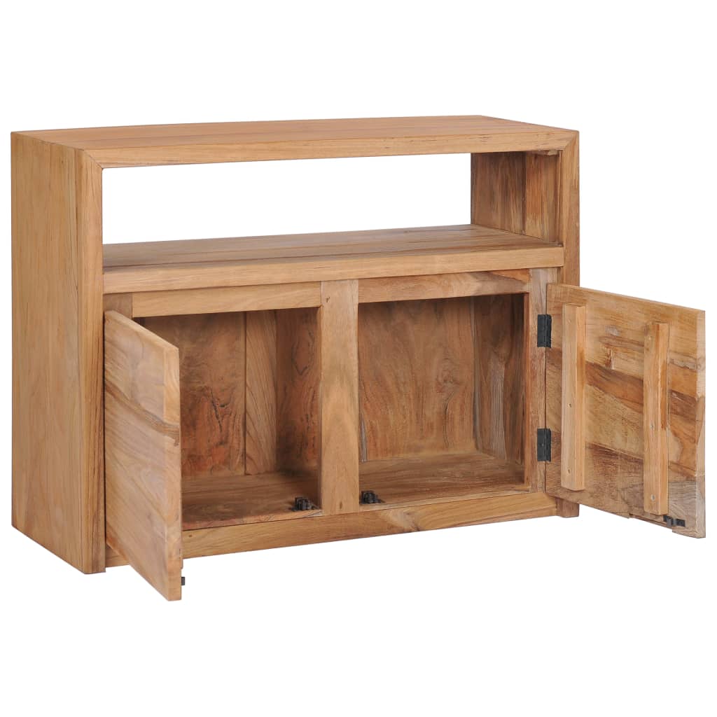 Sideboard 31.5&quot;X11.8&quot;X23.6&quot; Solid Wood Teak