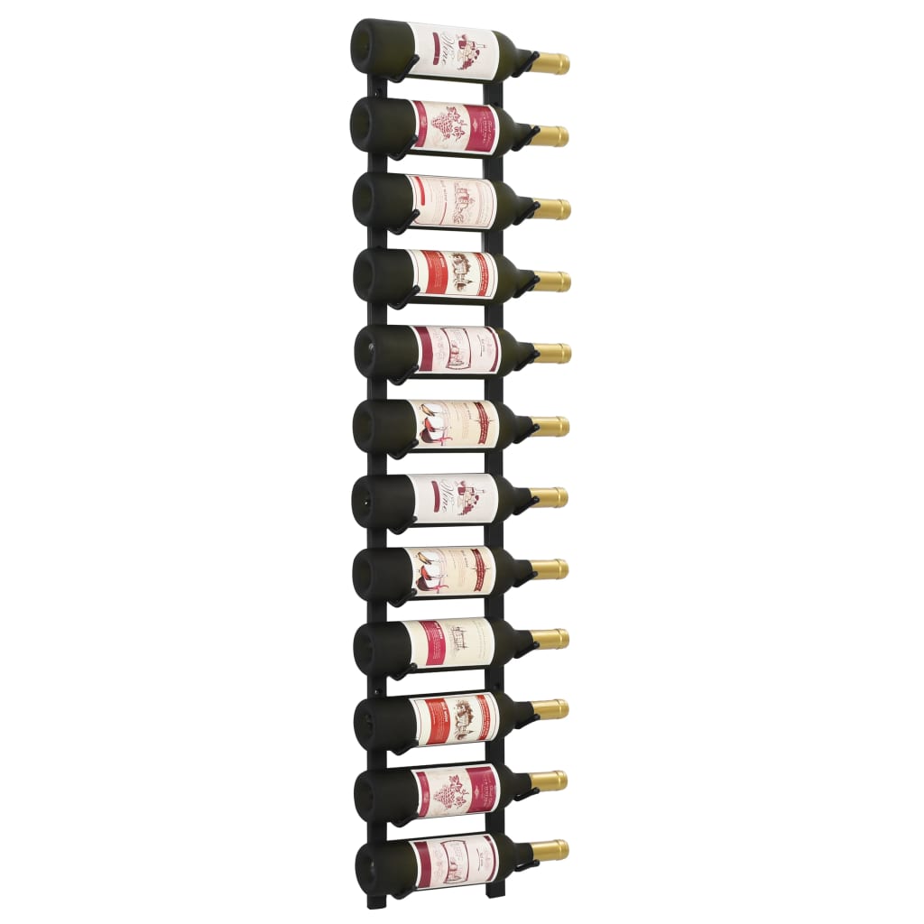 Wall Mounted Wine Rack For 2 Bottles Iron