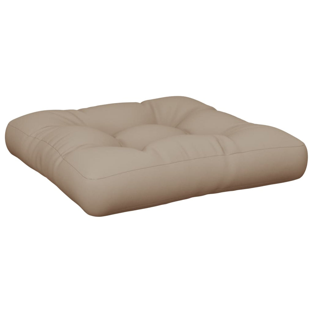 Pallet Cushion Taupe 23.6&quot;X23.6&quot;X4.7&quot; Fabric