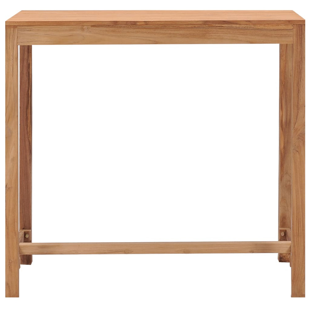 Patio Bar Table Solid Wood Teak