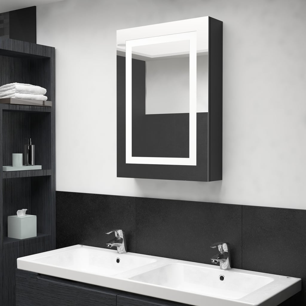 Led Bathroom Mirror Cabinet 9.7&quot;X5.&quot;X27.6&quot;