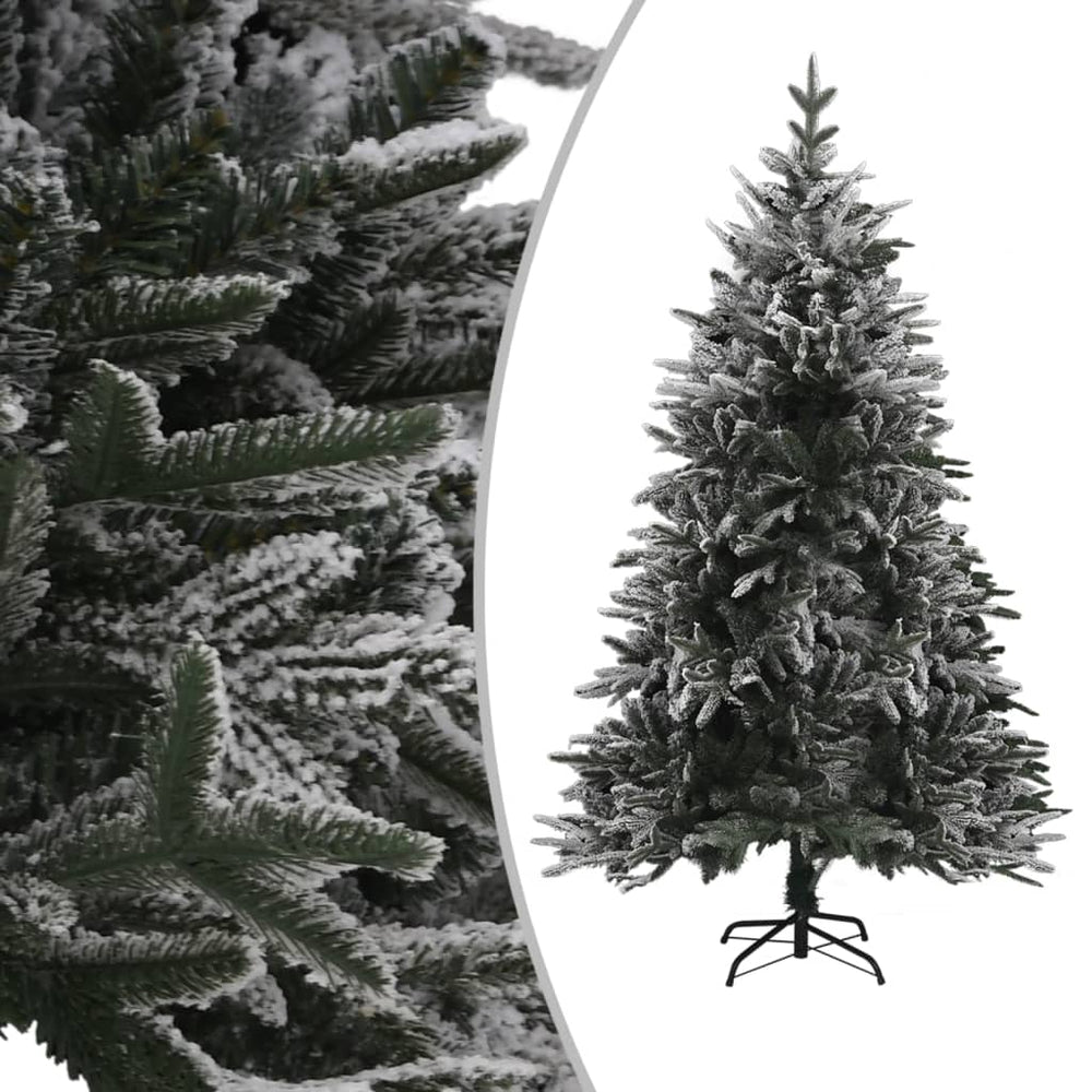 Artificial Pre-Lit Christmas Tree 70.9&quot; Pvc&Pe
