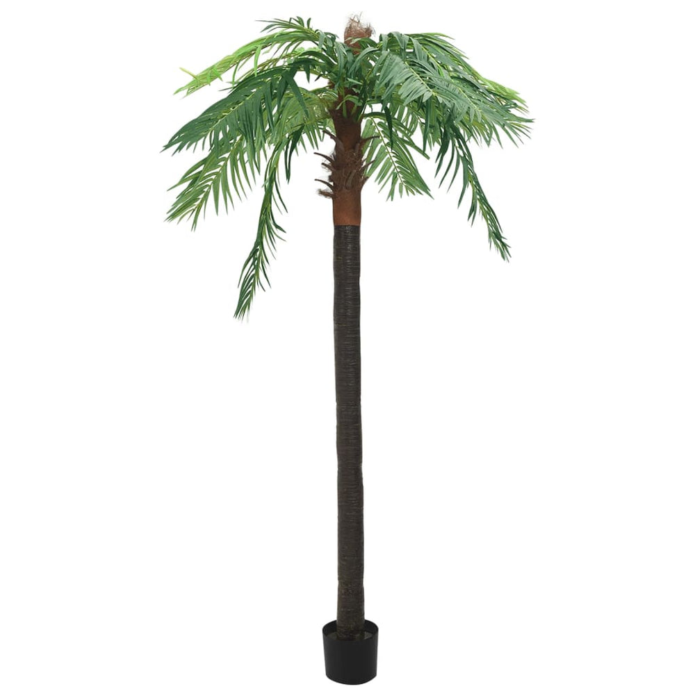 Artificial Phoenix Palm With Pot Green