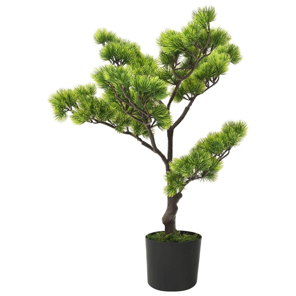 Artificial Pinus Bonsai With Pot 23.6&quot; Green