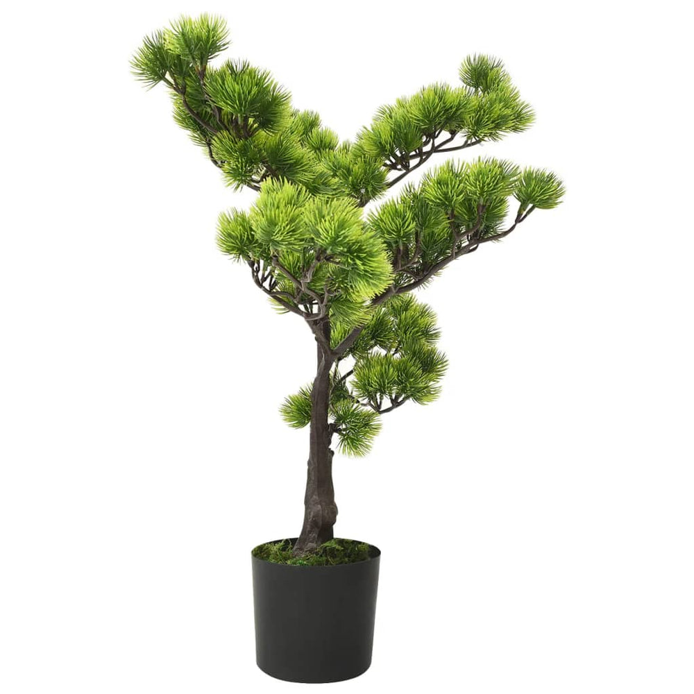 Artificial Pinus Bonsai With Pot 23.6&quot; Green