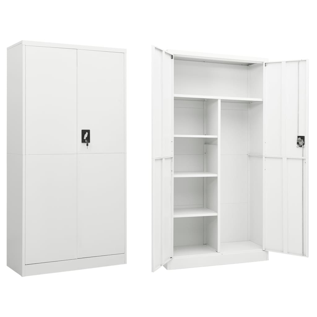 Locker Cabinet 35.4&quot;X5.7&quot;X70.9&quot; Steel
