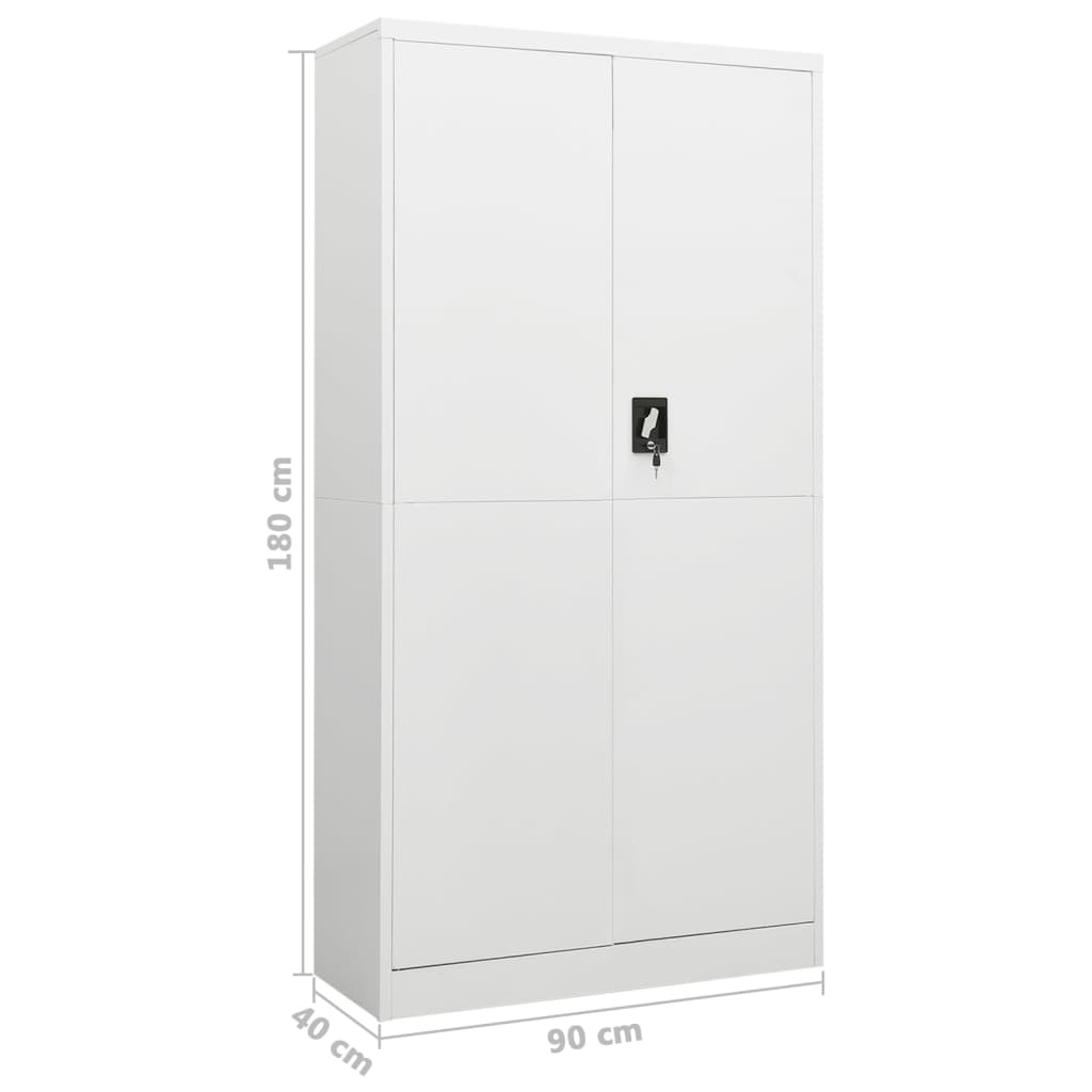 Locker Cabinet 35.4&quot;X5.7&quot;X70.9&quot; Steel