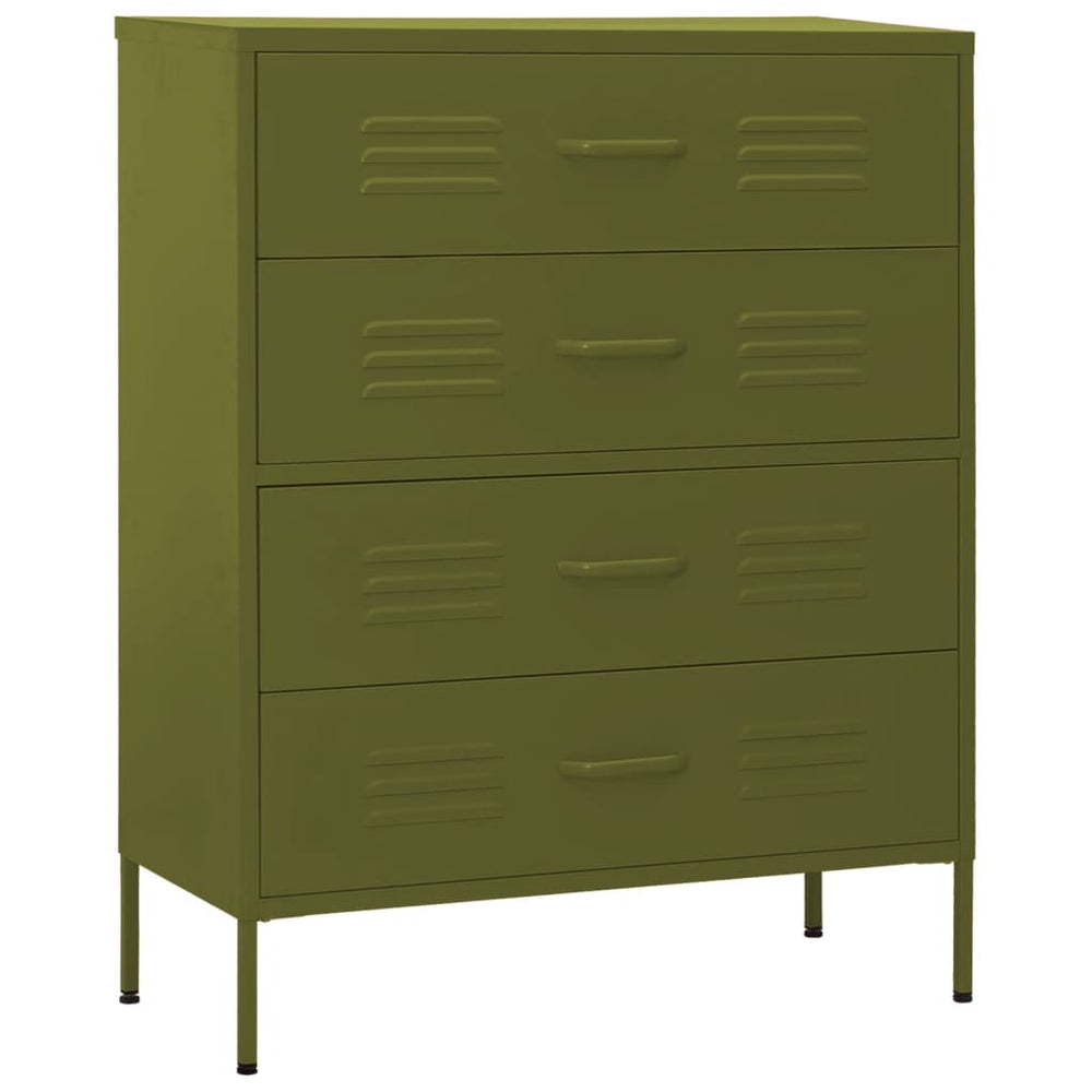 Chest Of Drawers 3.5&quot;X3.8&quot;X40&quot; Steel