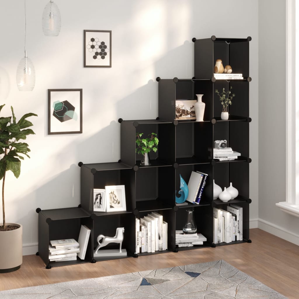 Storage Cube Organizer With 6 Cubes Pp