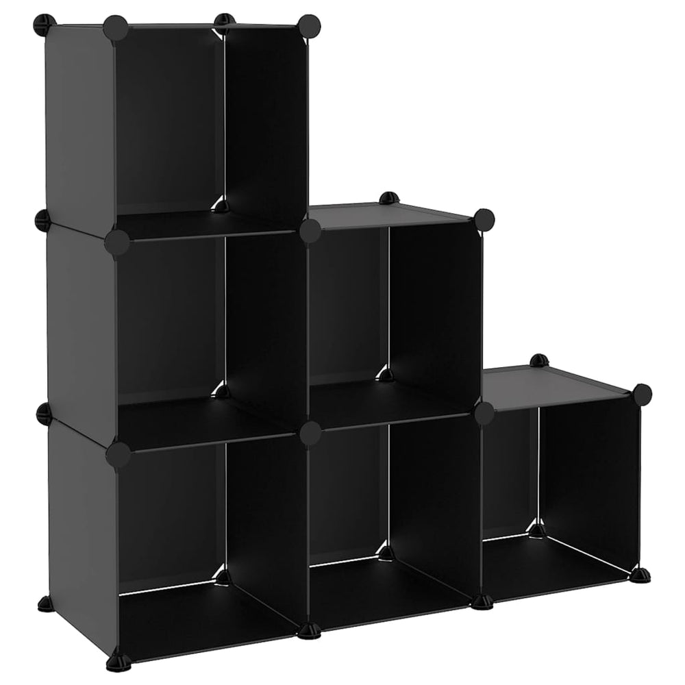 Storage Cube Organizer With 6 Cubes Pp