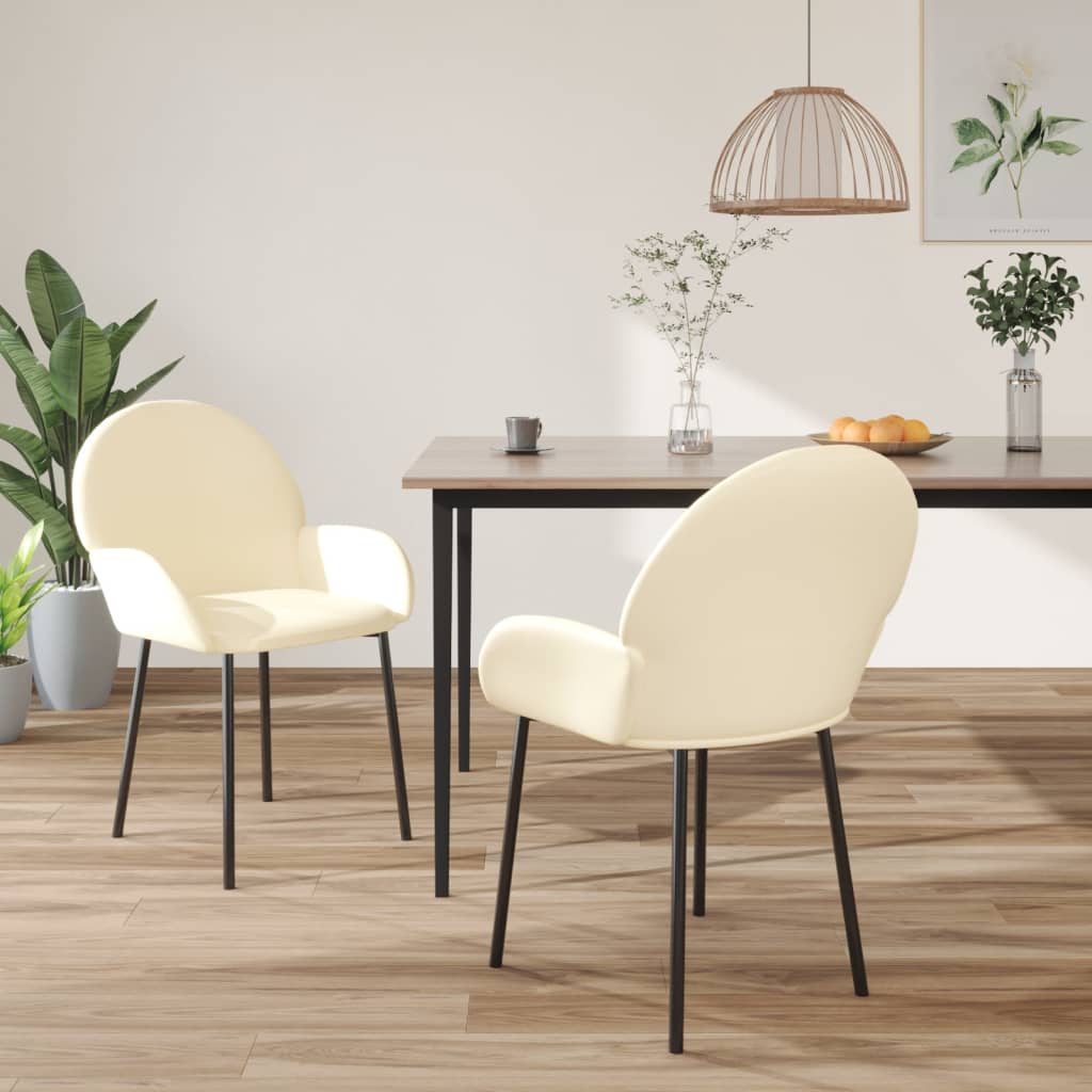 Dining Chairs Pcs Faux Leather