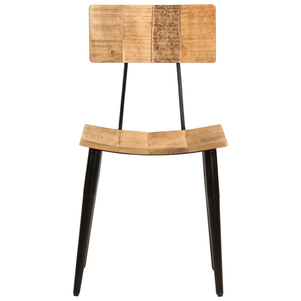 Dining Chairs Pcs 17.3&quot;X15.7&quot;X31.5&quot; Solid Wood Mango