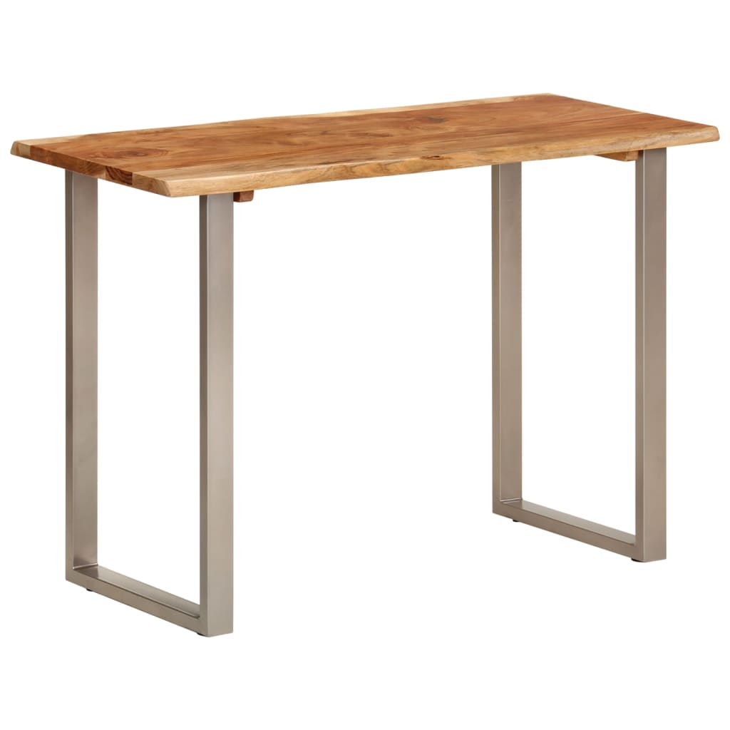 Dining Table 43.3&quot;X19.7&quot;X29.9&quot; Solid Wood Acacia