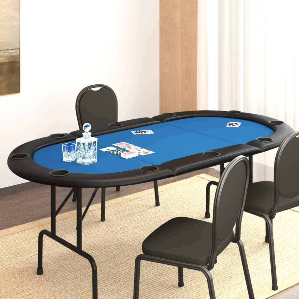 0-Player Folding Poker Table 8.&quot;X4.7&quot;X29.5&quot;