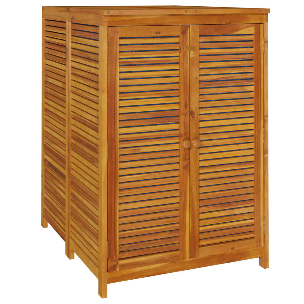 Patio Storage Box Solid Wood Acacia