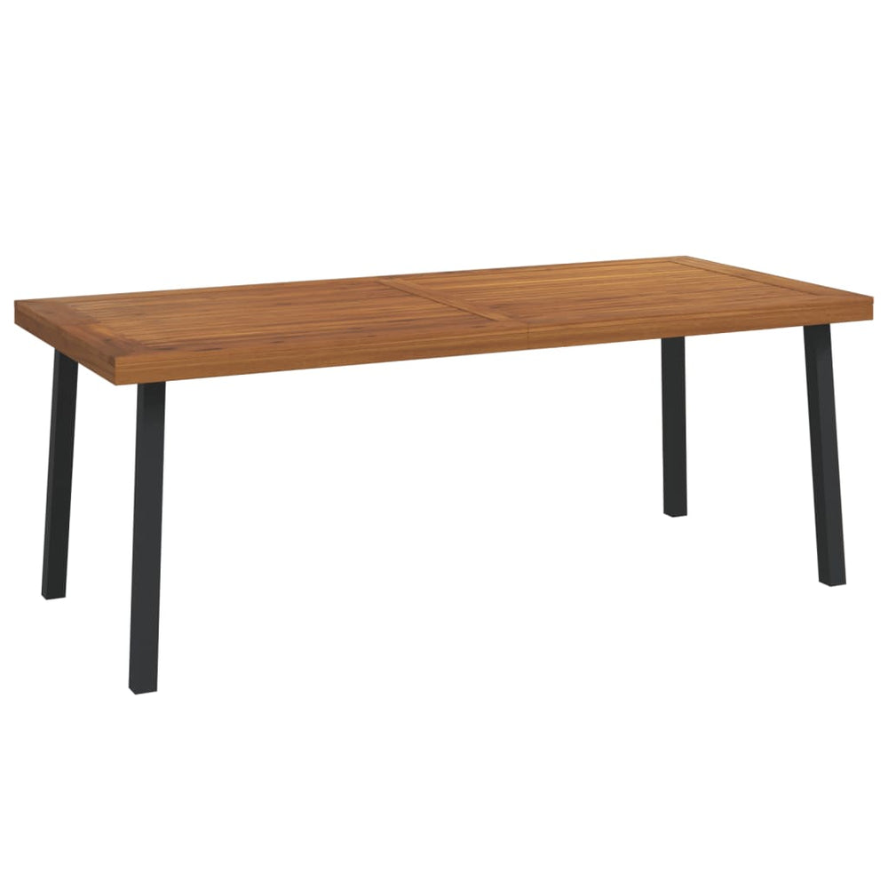 Patio Table Solid Wood Acacia