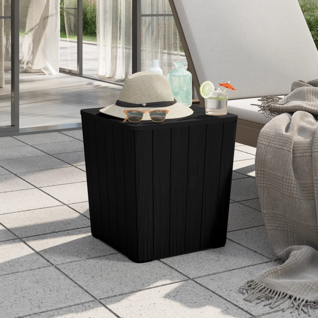 Patio Table With Removable Lid Polypropylene