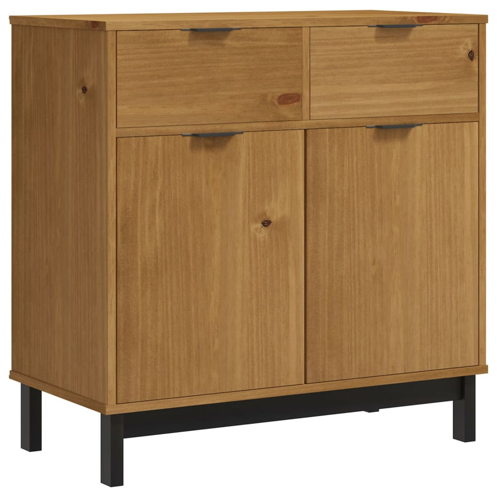 Sideboard Flam 31.5&quot;X15.7&quot;X31.5&quot; Solid Wood Pine