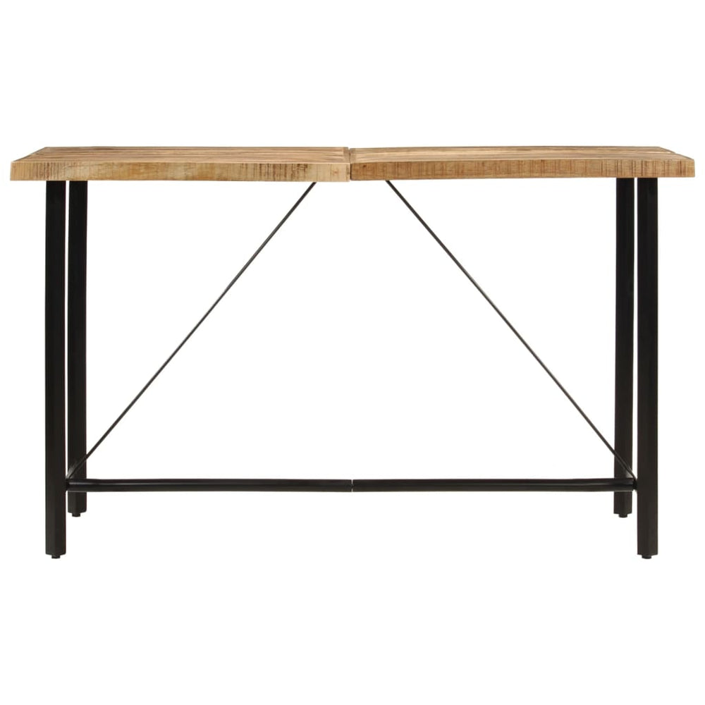 Bar Table 70.9&quot;X27.6&quot;X42.1&quot; Solid Wood Mango And Iron