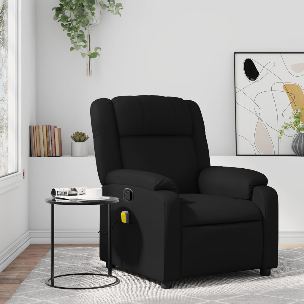 Massage Recliner Chair Faux Leather